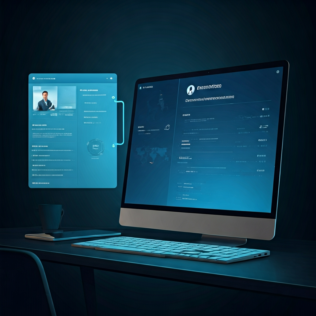 Illustration of a smart ATS for recruitment