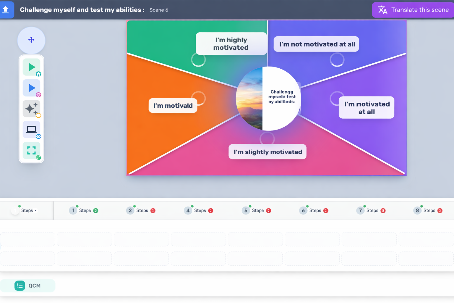 Bibliothèque de tests — QCM, assessment cognitif et évaluations interactives